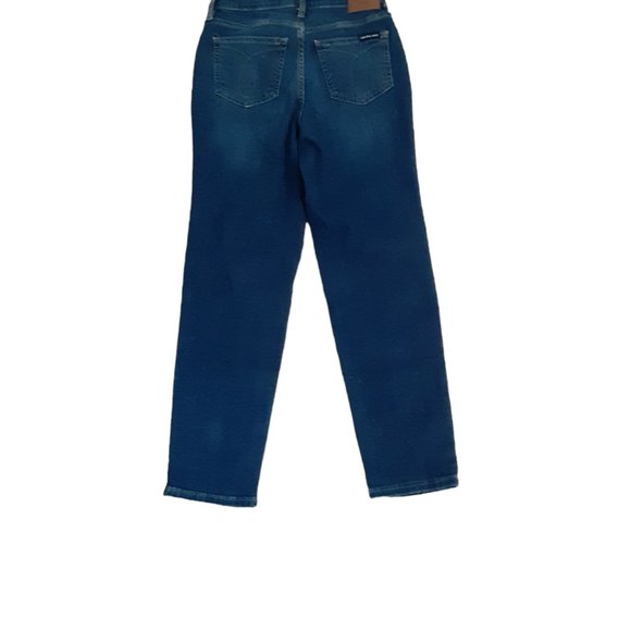 Calvin Klein Jeans Women's Size 25 Stretchy Dark Wash - Picture 3 of 5